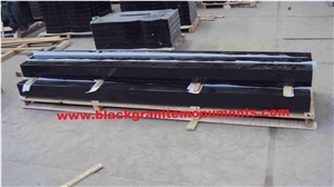 China Black Tombstone,Monument, Gravestone, Shanxi Black Granite Gravestone，Kerbs