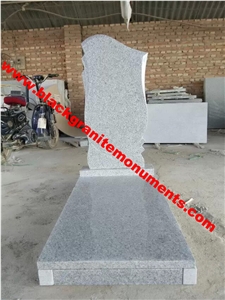 G603 Grey Granite Tombstone&Monument,China Grey Granite Tombstone,Russian Style Tombstone