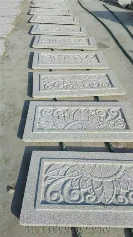 Shandong G350 Similar as G682 Yellow Granite Flamed Rusty Wall Reliefs Etchings High Quality Cheap Prices for Paving and Wall