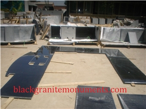 Shanxi Black Granite Countertop, Absolute Black Counter Top, Kitchen Countertops, Custom Countertops Shanxi Black Granite Countertop, Absolute Black Counter Top, Kitchen Countertops, Custom Countertops