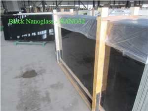 Black Color Nanoglass Nanostone Tile & Slab Black Color Nanoglass Nanostone Tile & Slab