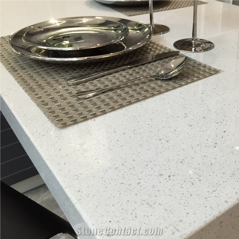 A2016 Quartz Stone Kitchen Countertop with High Hardness and High Compression Strength Thickness 2/3cm with the Perfect Final Touch Of Various Edge Styles