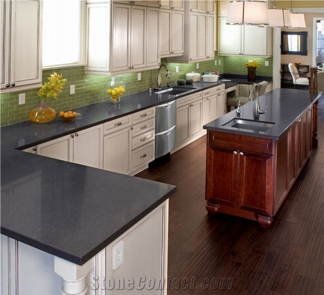 Bst D4120 Multifamily & Hotel Quartz for Cut to Size Project Like Kitchen Counter Top, Polished Finished