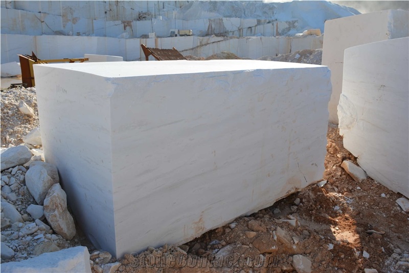 Thassos Crystal Maia White Marble Blocks