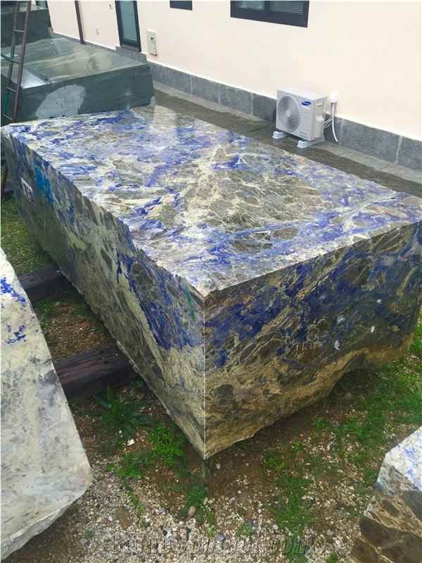 Blue Nazca Sodalite Blocks