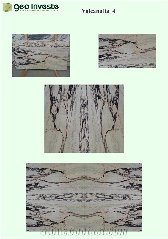Vulcanatta Marble Tiles & Slabs, Paonazzo Marble