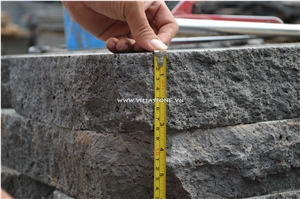 Vietnam Basalt Stone with Holes Garden Pavers,Step Stones