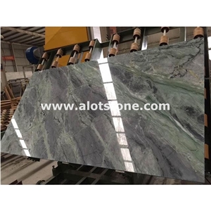 Lady Green Marble Slabs & Tiles, China Lilac Marble