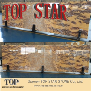 Hot Sale Mexico Onyx Bookmatch Slab Red Dragon Onyx Tile & Slab
