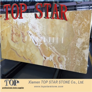 Polished Yellow Pineapple Jade Onyx Stone Slab Price, Mexico Yellow Onyx