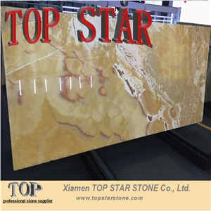 Sunset Cloud Rainbow Pineapple Onyx Tile & Slab Cheap Price for Flooring Tile
