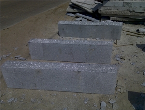 Rough Edge Granite Kerbstone, G341 Grey Granite Road Stone