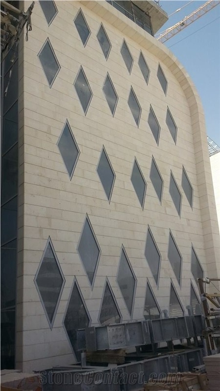 Jerusalem Gold Limestone Tiles & Slabs, Yellow Limestone Floor Tiles, Wall Tiles
