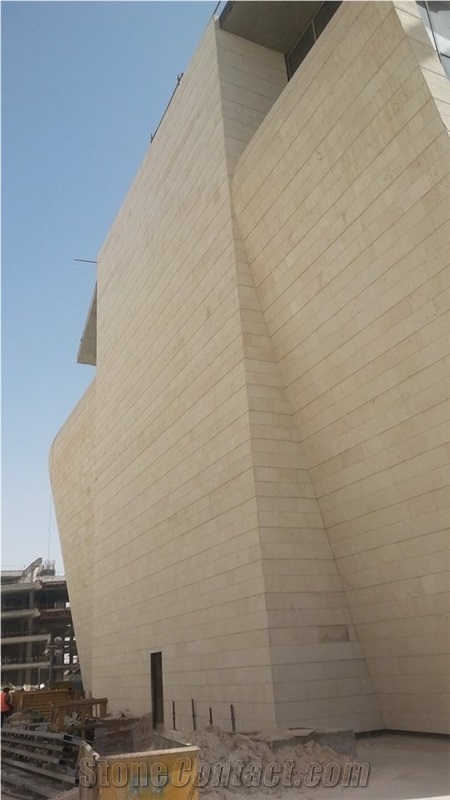 Jerusalem Gold Limestone Tiles & Slabs, Yellow Limestone Floor Tiles, Wall Tiles