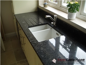 Angola Black Countertops, Angola Labrado Kitchen Bar Top,African Black Pre-Fab Slabs, Lapis Black Bar Top,Labradorita De Angola Custom Countertops,Gramangola Black Granite Worktops,Nero Angola Island
