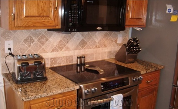 Butterfly Beige Granite Custom Countertops, Beige Butterfly Bar Tops, Brazil Beige Granite Islands, Polished Kitchen Worktops, Eased Finish Bench Tops, Pre-Fab Countertops