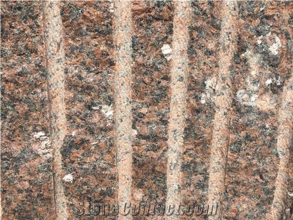 Carmen Red Granite Skirtings, Finland Red Granite Border Decos, Granite Bullnose Moldings, Ogee Finish Moldings