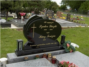 Hebei Absolute Black Granite Tombstone, Shanxi China Black Granite Monument, Gravestone, Headstone, Cemetery Tombstone