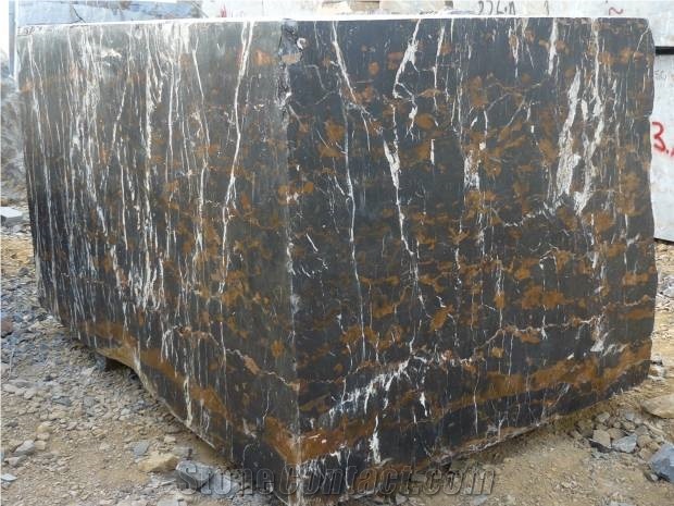 Black & Gold Marble Blocks