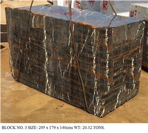 Black & Gold Marble Blocks