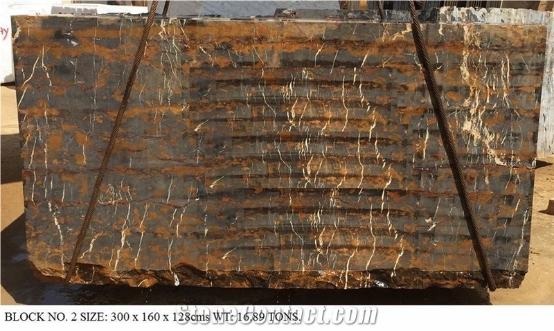Black & Gold Marble Blocks