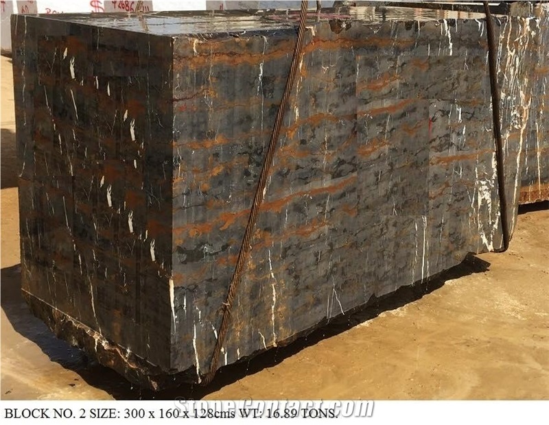 Black & Gold Marble Blocks