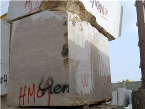 Pakistan Fancy Beige Marble Blocks