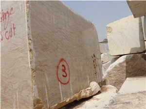 Pakistan Fancy Beige Marble Blocks