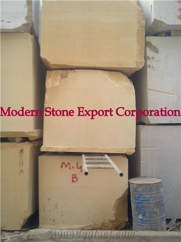 Yellow Sandstone Blocks