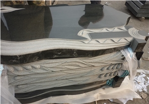 Shanxi Black Granite Tombstone & Monument & Headstone