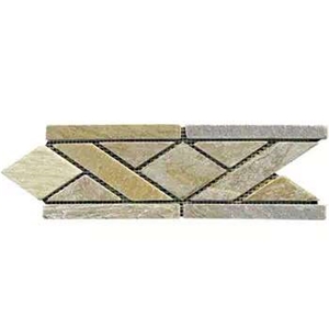 Rusty Slate Wall Clading Flooring Tiles Net Pasting Flagstone