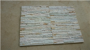 Brown Slate Cultured Stone Veneer,Cultured Stone Wall Cladding, Ledger Stacked Stone Veneer,Thin Ledgestone Veneer