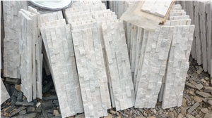 White Cultured Stone ,Cultured Stone Wall Cladding, Ledger Stacked Stone Veneer,Thin Ledgestone Veneer