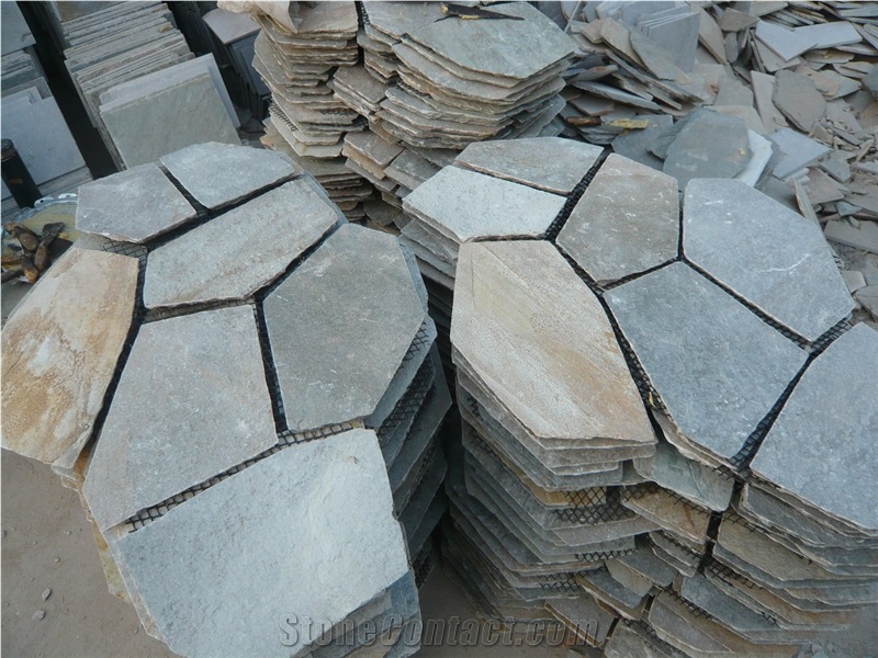 White Slate Cultured Stone Veneer,Cultured Stone Wall Cladding, Ledger Stacked Stone Veneer,Thin Ledgestone Veneer