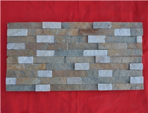 Brand New Slate Stacked Stone Veneer Cultured Stone for Wall Cladding Brand New Slate Stacked Stone Veneer Cultured Stone for Wall Cladding