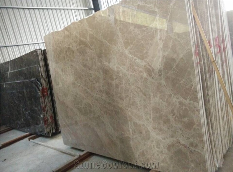 Chinese Light Emperador Marble Tiles and Slabs