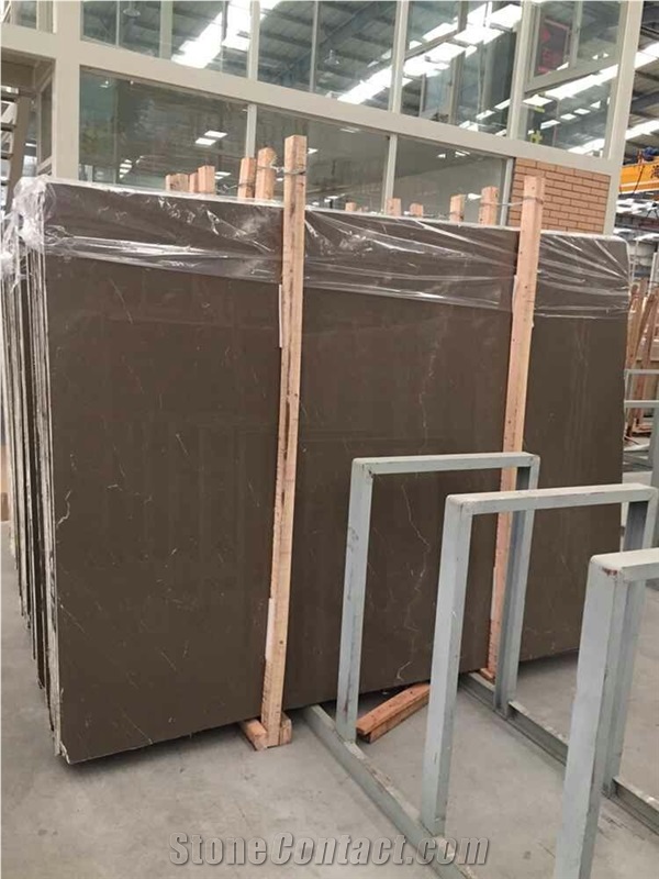 High Quality Gris Pulpis Marble Slab & Tile, Spain Brown Marble