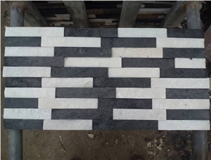 Mixed Color Quartzite Cultured Stone