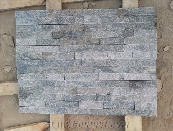 Mixed Color Quartzite Cultured Stone