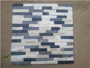 Mixed Color Slate Lege Stone Cultured Stone for Wall Cladding