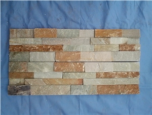 Multicolor Slate Stacked Stone Veneer