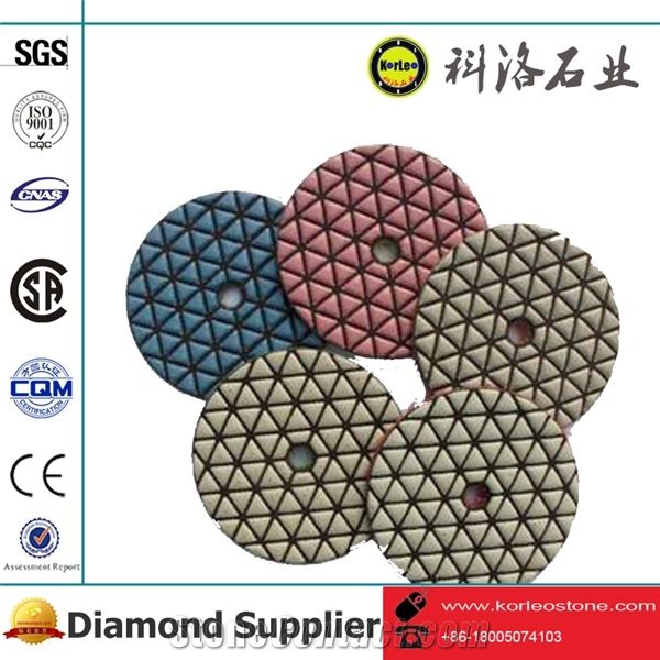 Rock Dry Polishing Pads