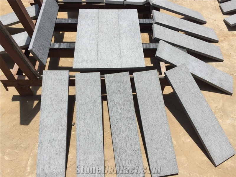 Basalt/ Basaltina / Inca Grey Chiselled Tiles