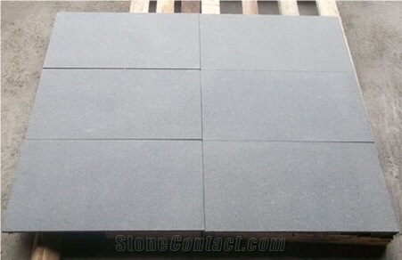 G684 Black Basalt Flamed Tiles, Black Basalt, Raven Black, Black Pearl Flamed Tiles