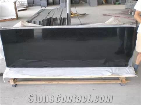 G684 Black Basalt Polised Tiles, Black Basalt, Raven Black, Black Pearl Polished Walling & Flooring Tiles