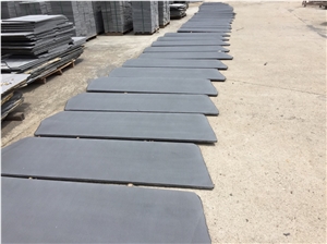 Hainan Grey Basalt / Basaltina / Basalto/ Inca Grey Honed Slabs Dry-Lay