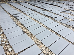 Hainan Grey Basalt / Basaltina / Basalto/ Inca Grey Honed Tiles Dry-Lay