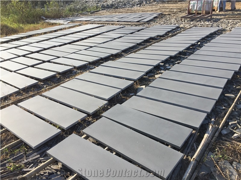 Hainan Grey Basalt/ Basaltina/Basalto/Inca Grey Honed Tiles