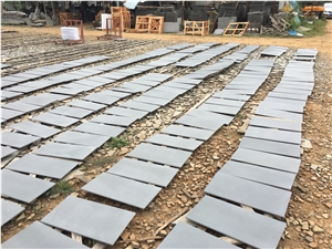 Hainan Grey Basalt/ Basaltina / Basalto Walling & Flooring Honed Tiles