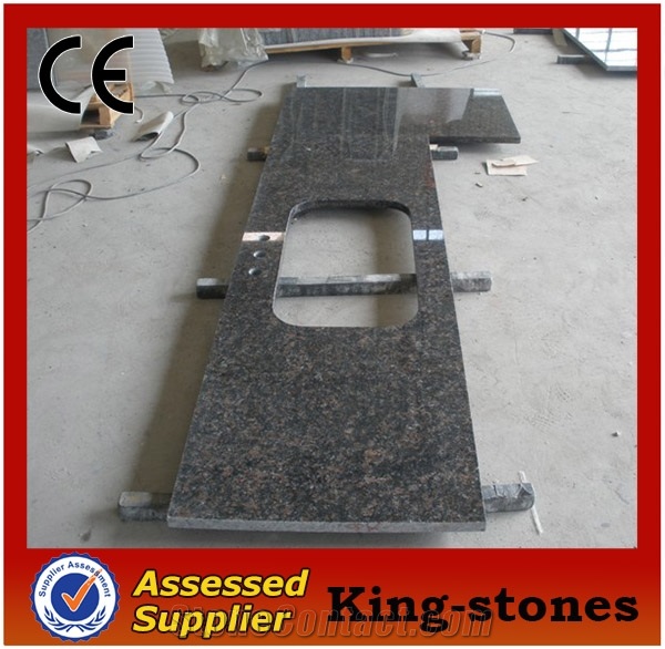High Quality Tan Brown Granite Kitchen Countertop